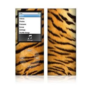  Apple iPod Nano (4th Gen) Skin Decal Sticker   Tiger Skin 