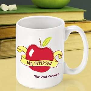  Teacher Coffee Mug   Big Apple: Home & Kitchen
