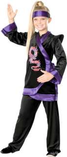 Child Small Purple Dragon Girl Ninja Costume   Girls Ni  