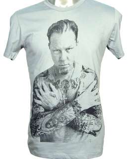 Metallica James Hetfield Tattoo Rock Metal Shirt S ~ XL  