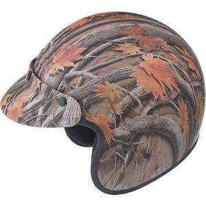  GMax GM2X Camouflage Open Face Helmet   2X Large/Leaf Camo 