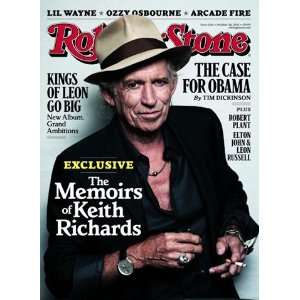 Keith Richards, 2010 Rolling Stone Cover Poster by Peter Lindbergh (9 