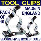 TOOL CLIPS PIPE HOSE CLAMPS 16mm PACK of 10