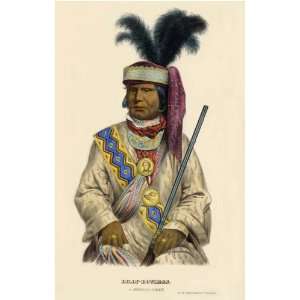  BILLY BOWLEGS, a Seminole Chief McKenney Hall Indian 