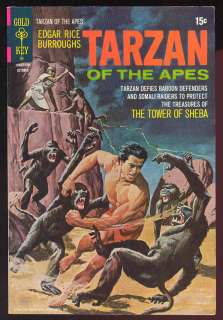 Gold Key Comics, Tarzan of the Apes #204, 1971, VF+  