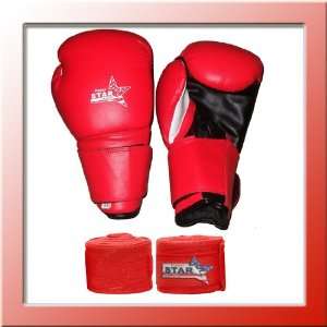  Adult boxing gloves sparing MMA training punch bag mitt 