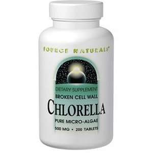  Chlorella, 500 mg, 200 tablets