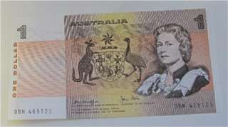 AUSTRALIA 1 2 20 DOLLAR NOTES, MONEY, BILL1979 85 UNC  