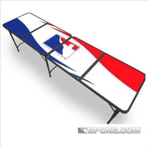    BPONG TABLA02 8FT Official Beer Pong Table in White: Toys & Games