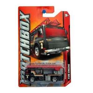  of 10 Black Fire Engine Collector # 83 of 120 2012 083: Toys & Games