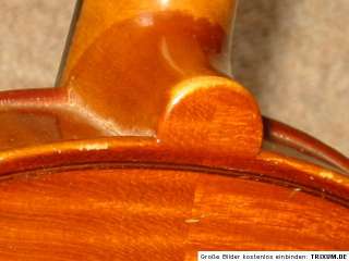 Nice old Violin NR violon Karel Burdych Nachod full blocked  