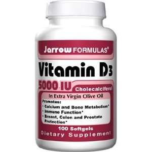  Vitamin D3 5000 IU 100 softgels