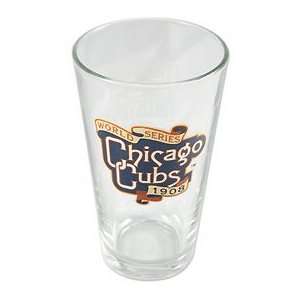  Chicago Cubs 1908 Pint Glass: Sports & Outdoors