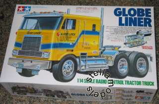 56304 TAMIYA 1/14 RC Truck GLOBE LINER GLOBELINER  