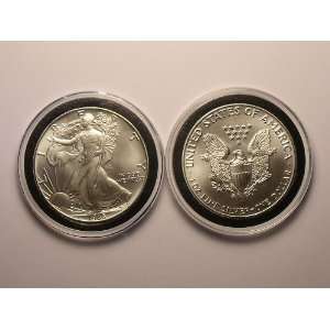   Silver Eagle (First Year) 1 Oz Of Fine Silver 