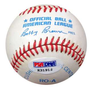 Mark McGwire Autographed Signed AL Baseball PSA/DNA #K31916  