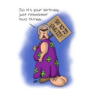  Funny Birthday Cards Gravity Sucks Health & Personal 