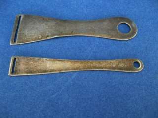 Two ANTIQUE Sterling Silver BODKIN SEWING TOOLS Signed F&B Ribbon 