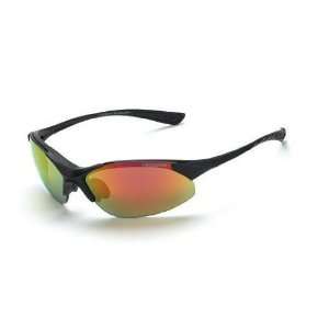  Crossfire 1528 Cobra Matte Black Frame Safety Sunglasses 