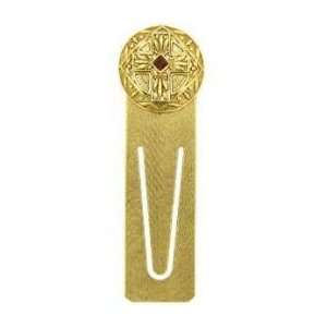  Sistine Cross Gold Tone Bookmark: Office Products