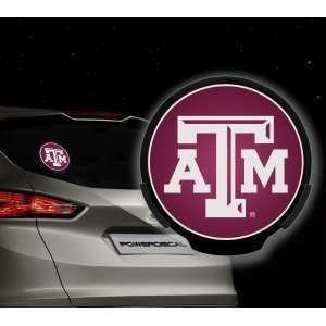  Texas A&M Aggies TAMU NCAA Light Up Powerdecal: Sports 