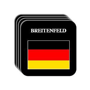 Germany   BREITENFELD Set of 4 Mini Mousepad Coasters 