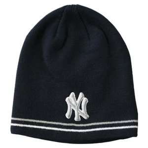  New York Yankees Navy Mauch Knit Cap   Navy Adjustable 