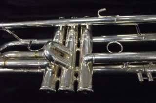 GLENN EDWARDS SILVER PLATED TRUMPET Trumpet WITH ORIGINAL GLENN 