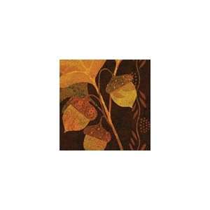  Decorative Leaves Beverage Napkins 16ct Toys & Games