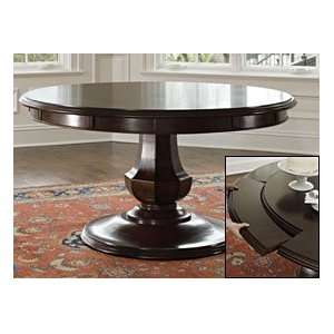  Arlington 5 Piece Round Pedestal Dining Set w/ Upholstered 