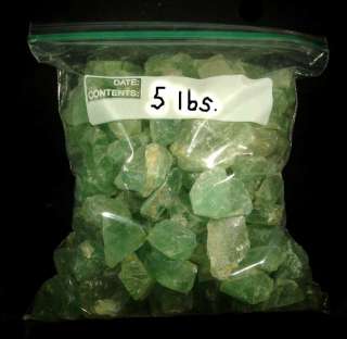 Wholesale Minerals 5 LB Bag Green FLUORITE Wise Mine NH  