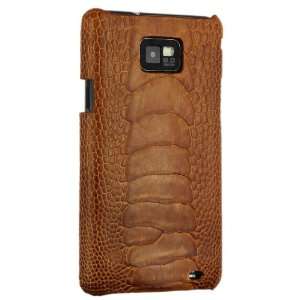  Samsung Galaxy S2 (i9100) Genuine Ostrich Leather Snap On 