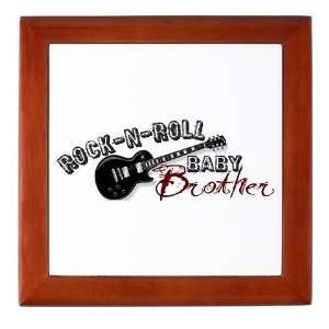  Rock n Roll Baby Brother Music Keepsake Box by  