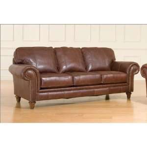  Broyhill L497 3 / 22X Bromley Leather Sofa
