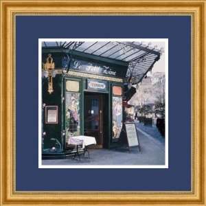  Le Petit Zinc Restaurant by Stan Beckman   Framed 