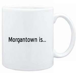 Mug White  Morgantown IS  Usa Cities 