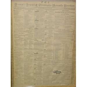 The Freemans Journal Philadelphia Mercantile Advertiser July 30 1816