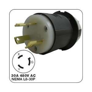  HUBBELL HBL2641 AC Plug NEMA L8 30 Male