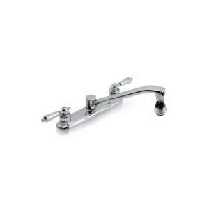  Symmons S 248 1 LAM Two Handle Kitchen Faucet Chrome: Home 