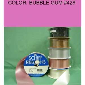   SINGLE FACE SATIN RIBBON Bubble Gum #428 3/8~USA: Everything Else