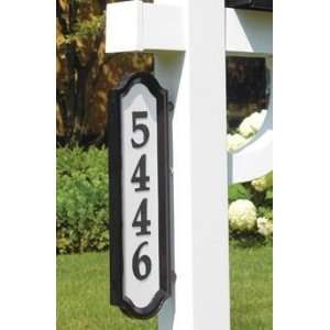   Richfield Home Address Multiple Mount Plaque: Patio, Lawn & Garden