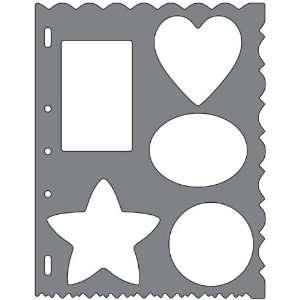  Fiskars Shape Template Shapes By The Each Arts, Crafts 