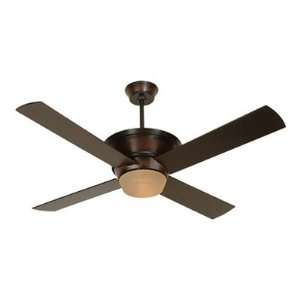  Kira 52 Ceiling Fan in Oiled Bronze and Mahogany: Home 