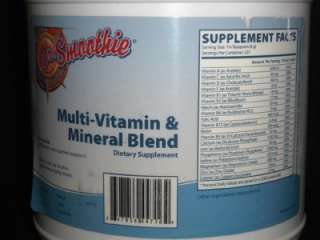Dr Smoothie Multi vitamin Mineral blend Supplement  