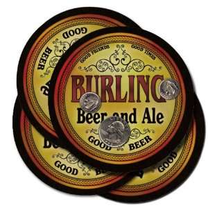  Burling Beer and Ale Coaster Set: Kitchen & Dining