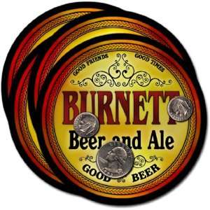  Burnett , WI Beer & Ale Coasters   4pk: Everything Else