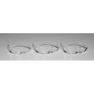  Safety Eyewear Safety Glasses,Clear Frame,Clear,Univ,UV 