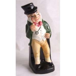  Artone pottery hand painted Mr Micawber figure: Home 