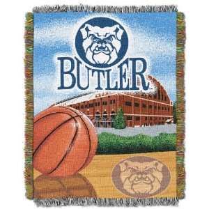 NCAA Butler Bulldogs 48 Inch by 60 Inch Acrylic Tapestry Throw