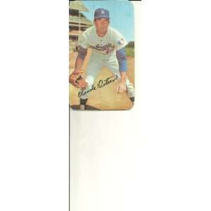  1971 Topps Super #27 Claude Osteen (Los Angeles Dodgers 